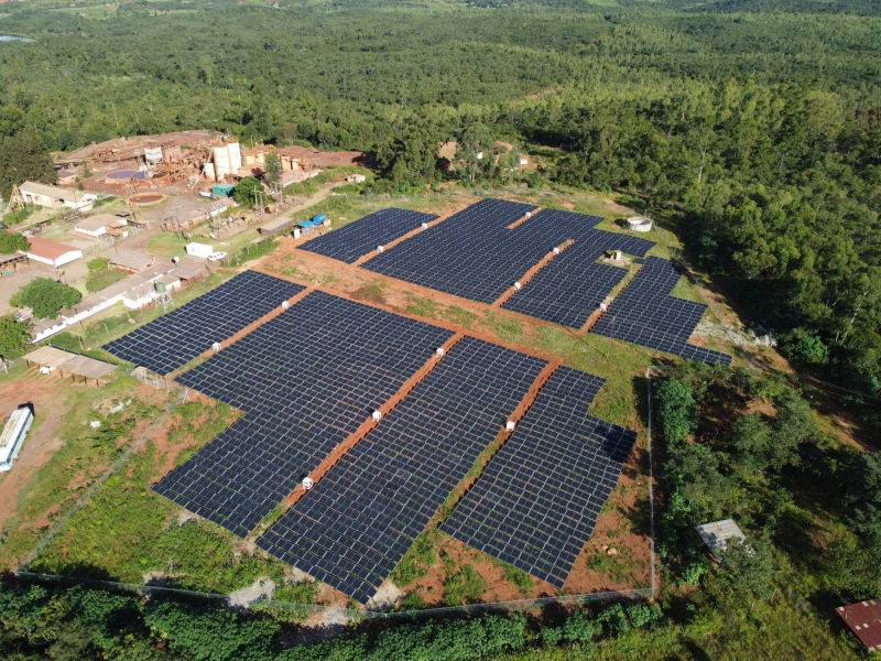 Golden Quarry 1.5 MWp solar power plant